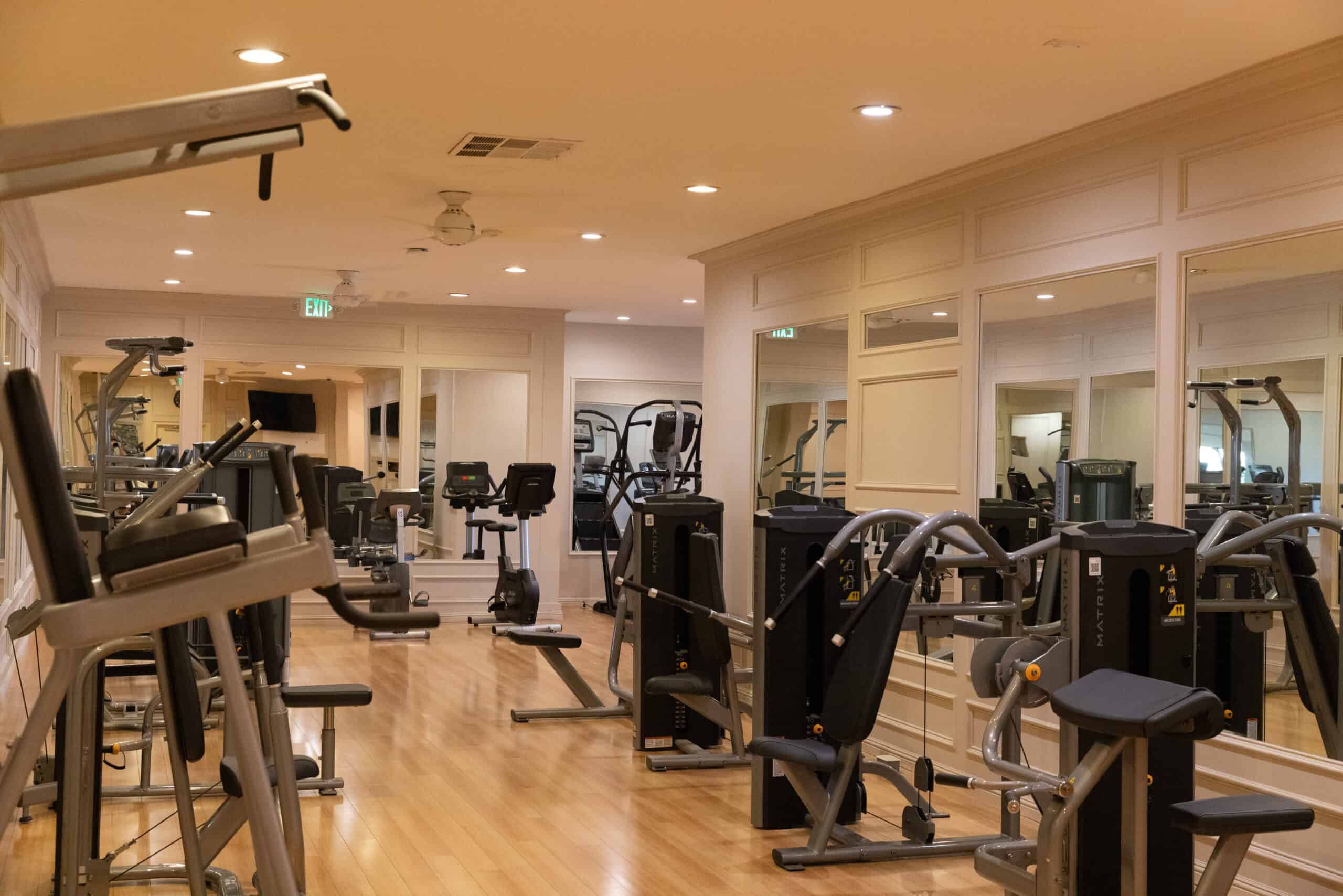 Women's Only Gym — panoramic view of the boutique gym floor